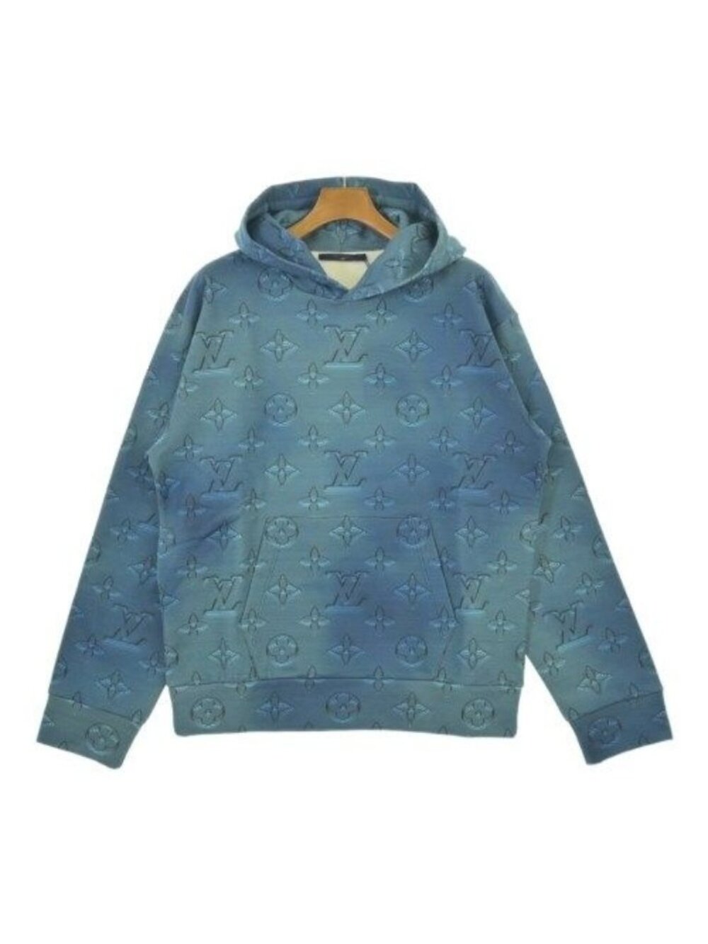 Louis Vuitton Hoodie Blue